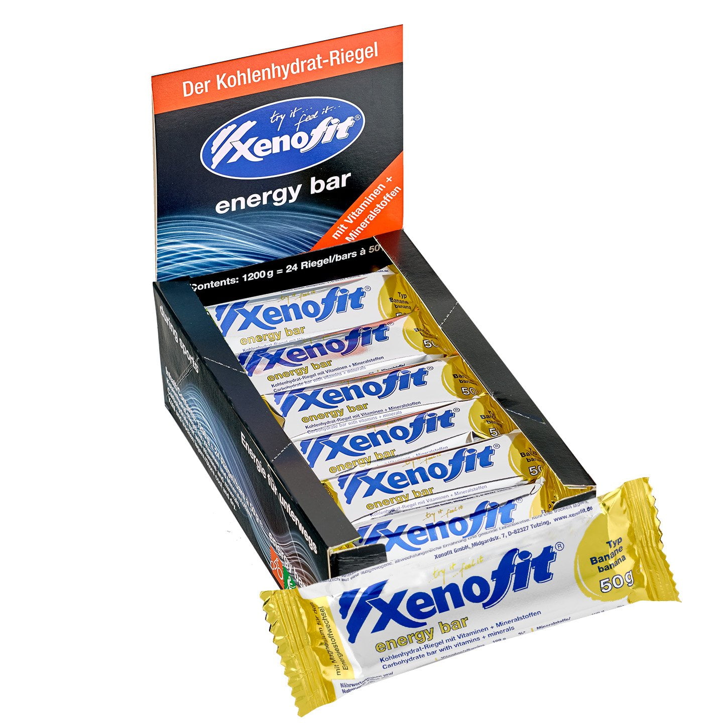 Energy Bar Banana 24 units/box